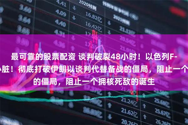 最可靠的股票配资 谈判破裂48小时！以色列F-35突袭德黑兰心脏！彻底打破伊朗以谈判代替备战的僵局，阻止一个拥核死敌的诞生
